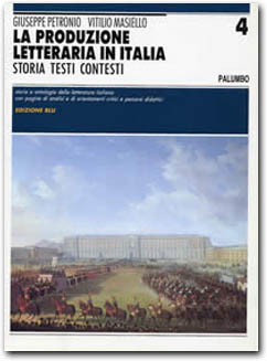 copertina La produzione letteraria in Italia - Edizione Blu - VOLUME 4
